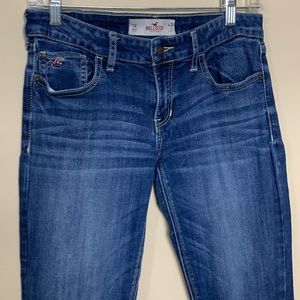 Hollister Medium Wash Low Rise Skinny Jeans